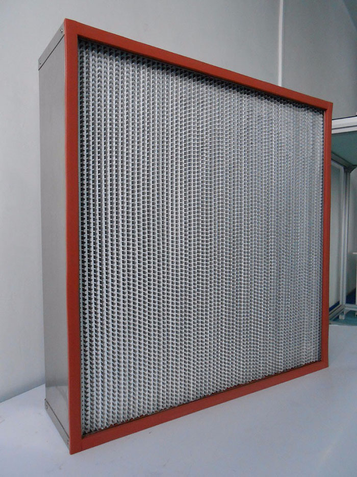 250度耐高温高效过滤器-耐260度高温高效空气过滤器
