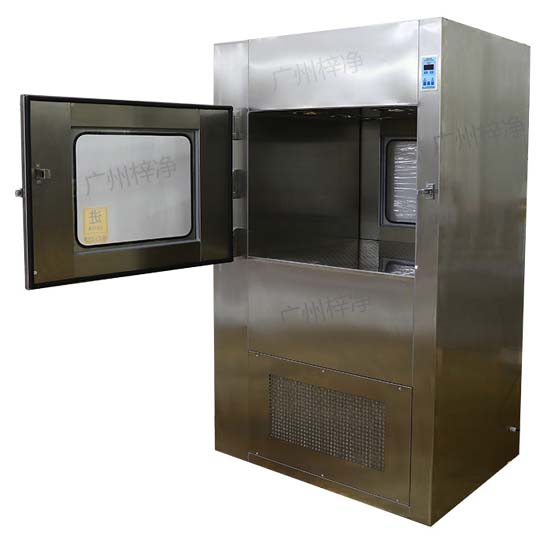 传递窗密封性直接影响洁净室的空气洁净度。 传递窗在洁净室的漏风测试法